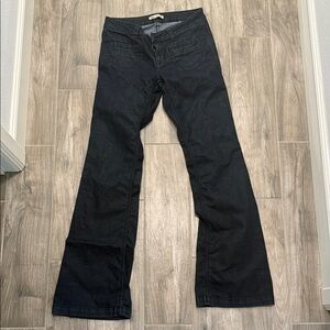 CAbi Women's Black Flare Jeans